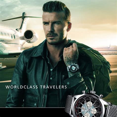 world class traveller david beckham and breitling|David Beckham Travels by Breitling .